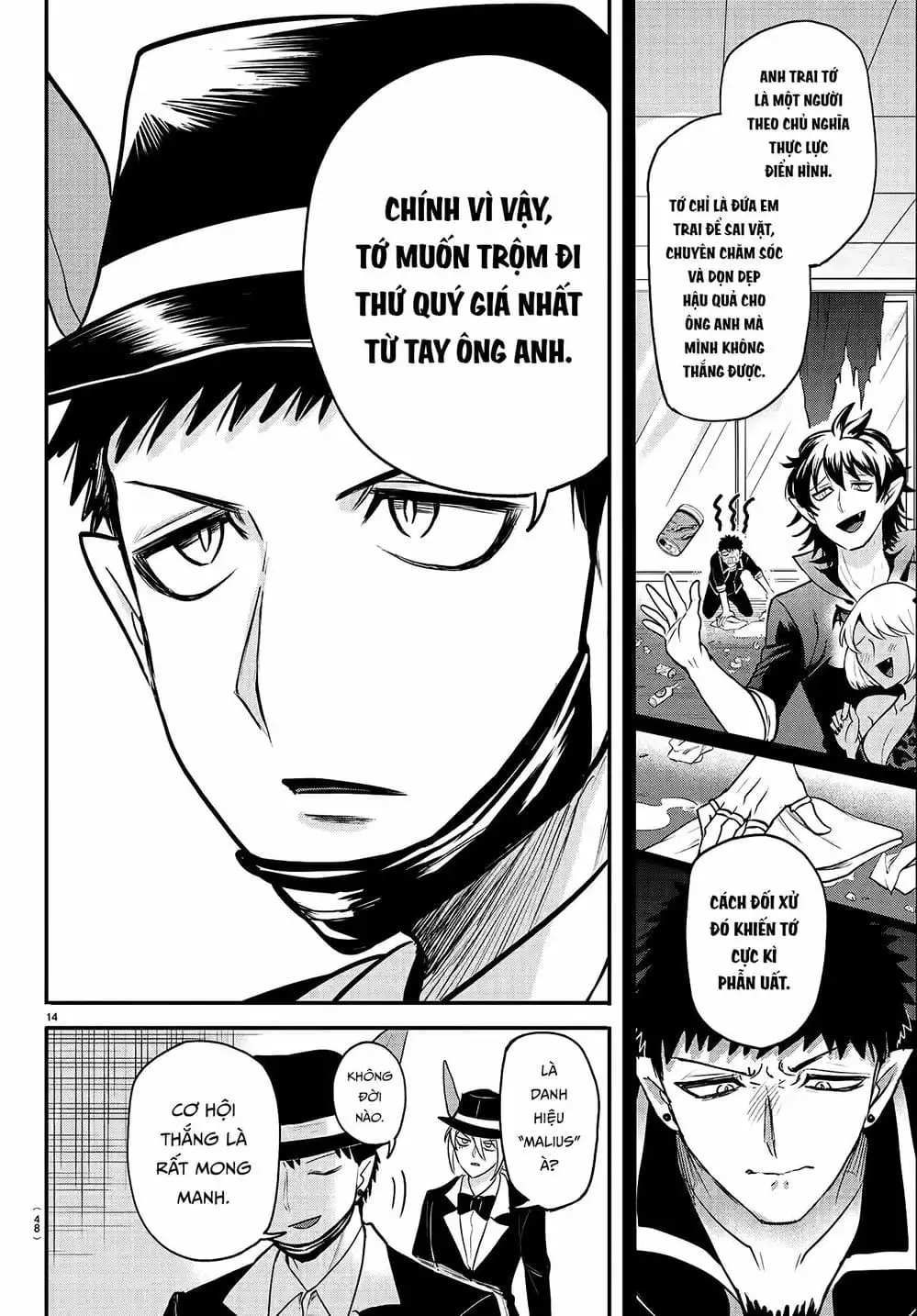 Truyện Tranh Chào Mừng Cậu Đến Trường Iruma-Kun trang 7