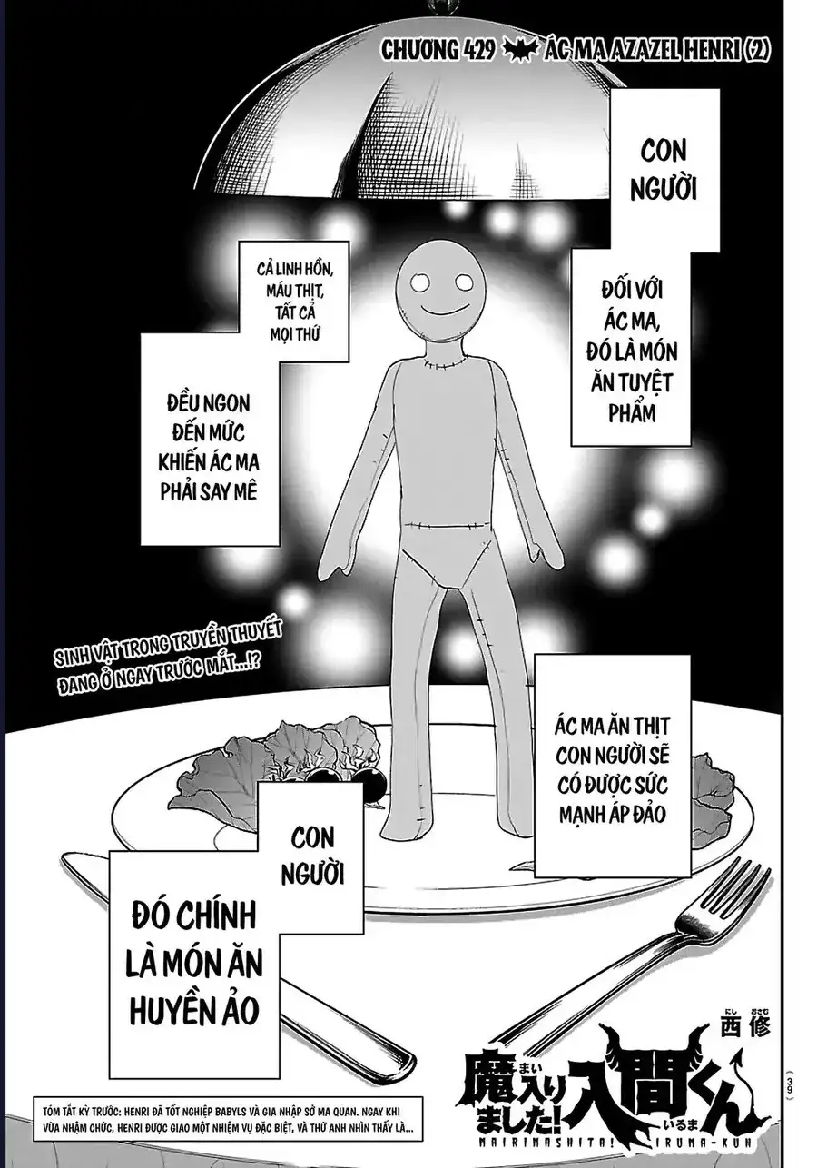 Truyện Tranh Chào Mừng Cậu Đến Trường Iruma-Kun trang 7