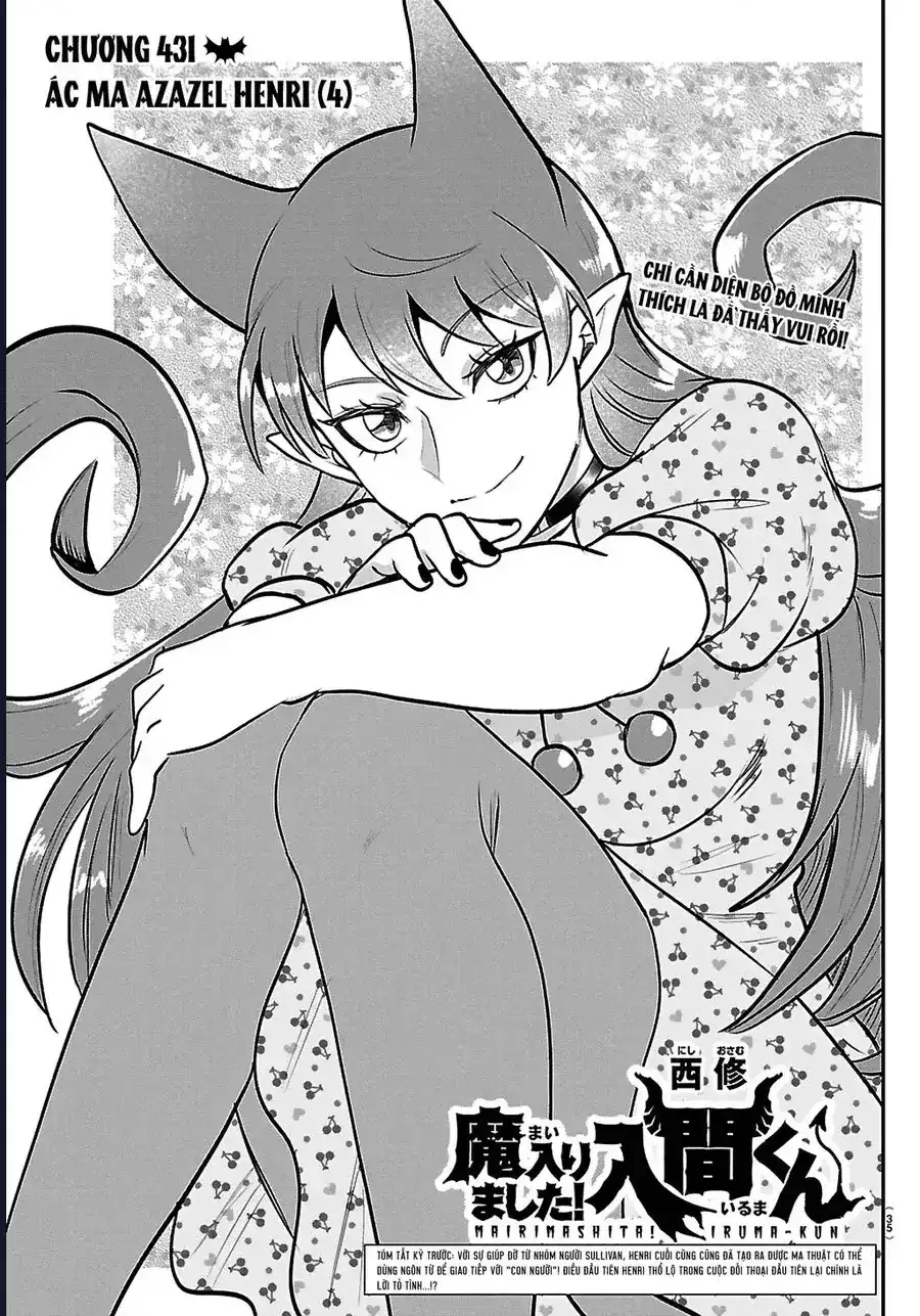 Truyện Tranh Chào Mừng Cậu Đến Trường Iruma-Kun trang 7