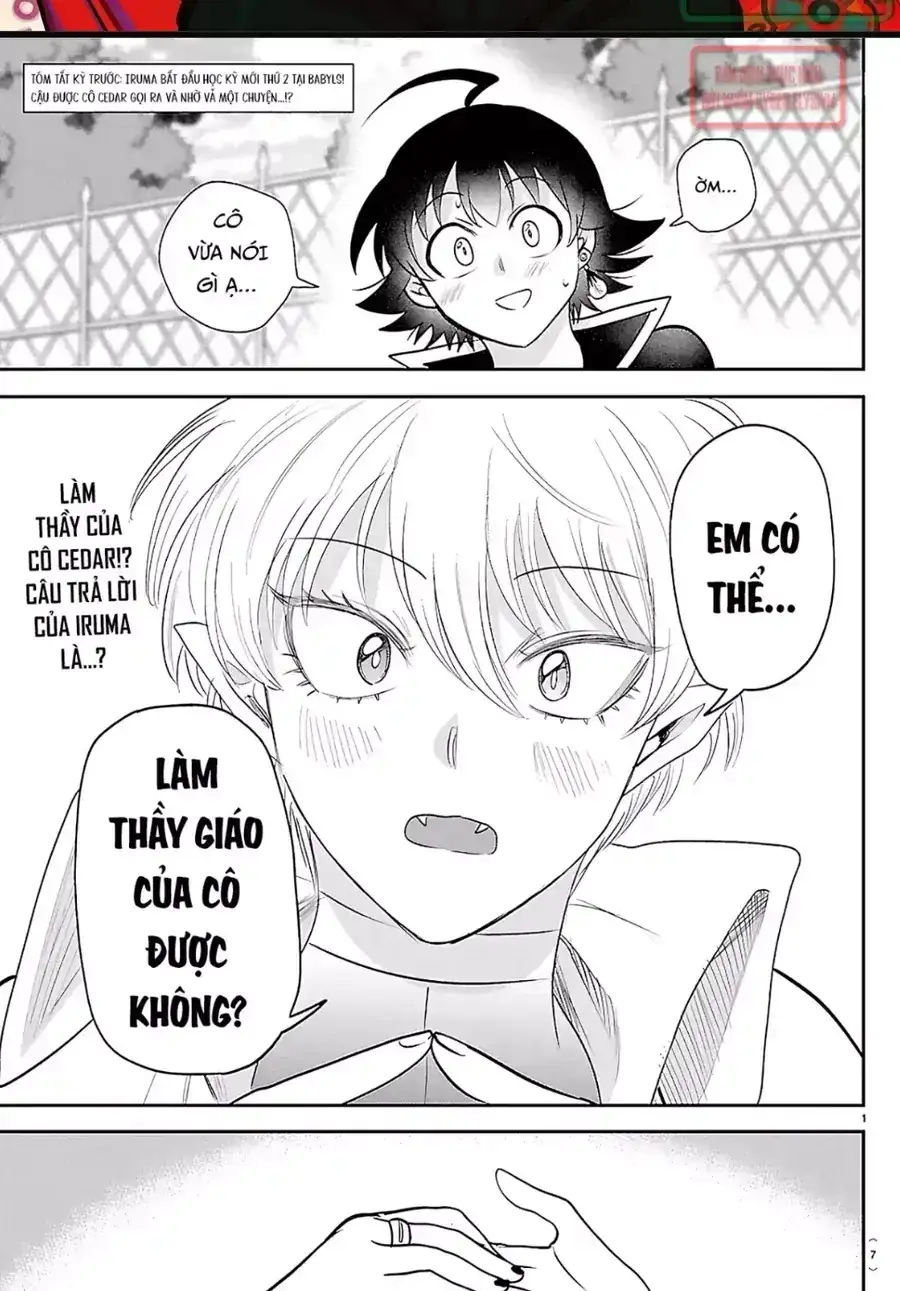Truyện Tranh Chào Mừng Cậu Đến Trường Iruma-Kun trang 7