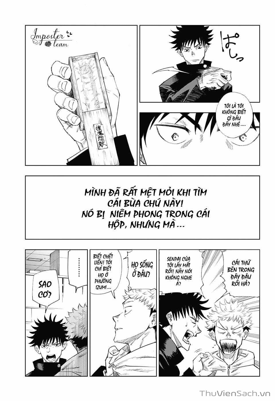 Truyện Tranh Chú Thuật Hồi Chiến - Jujutsu Kaisen trang 5