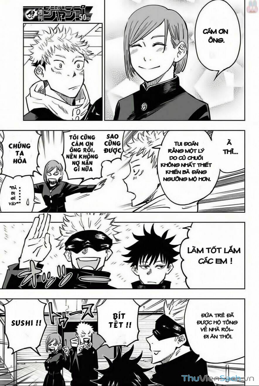 Truyện Tranh Chú Thuật Hồi Chiến - Jujutsu Kaisen trang 5