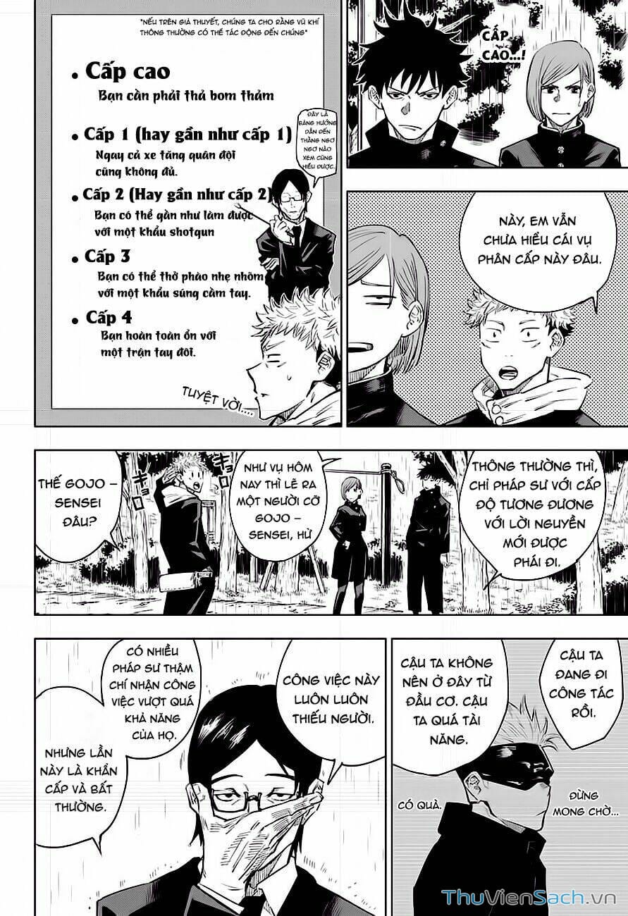 Truyện Tranh Chú Thuật Hồi Chiến - Jujutsu Kaisen trang 5