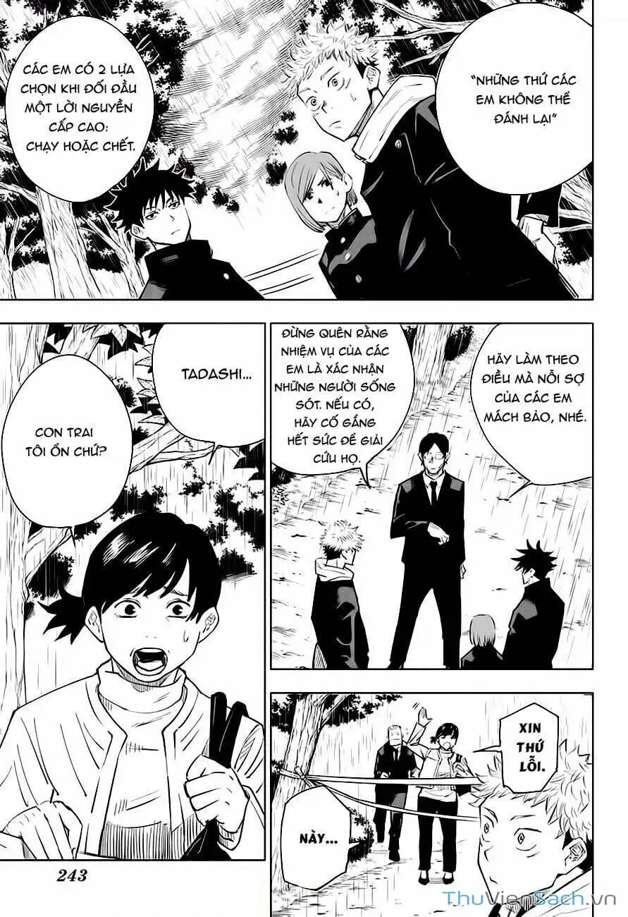 Truyện Tranh Chú Thuật Hồi Chiến - Jujutsu Kaisen trang 5