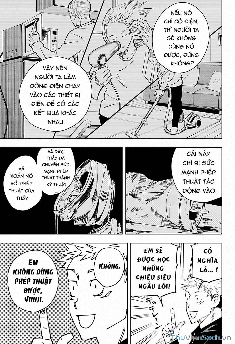 Truyện Tranh Chú Thuật Hồi Chiến - Jujutsu Kaisen trang 5