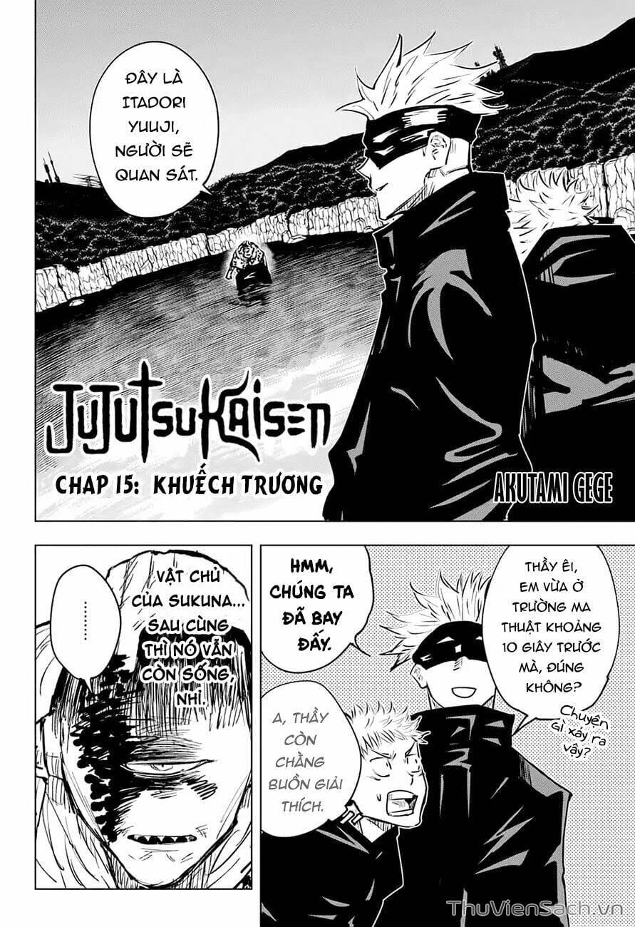 Truyện Tranh Chú Thuật Hồi Chiến - Jujutsu Kaisen trang 5