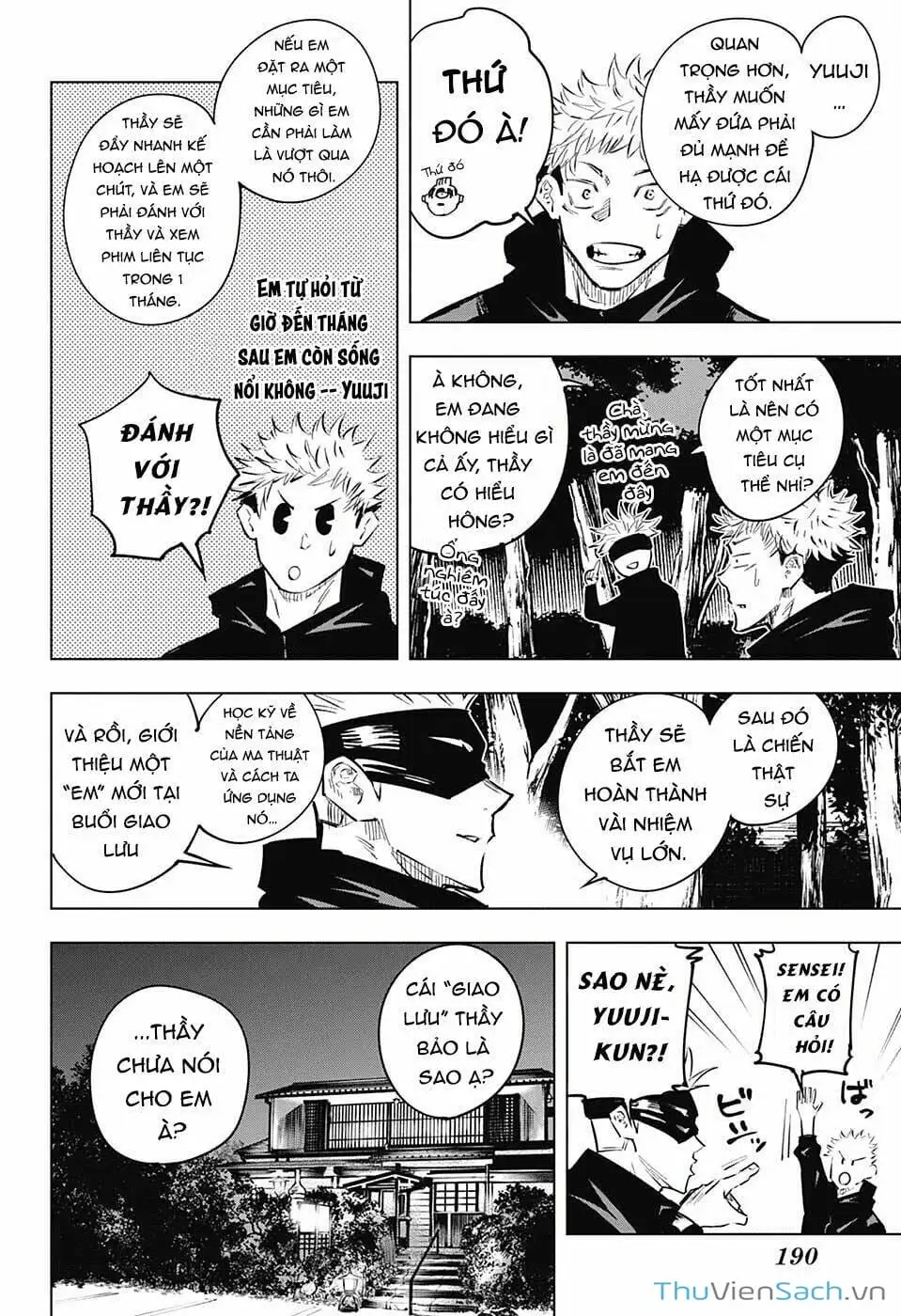 Truyện Tranh Chú Thuật Hồi Chiến - Jujutsu Kaisen trang 5