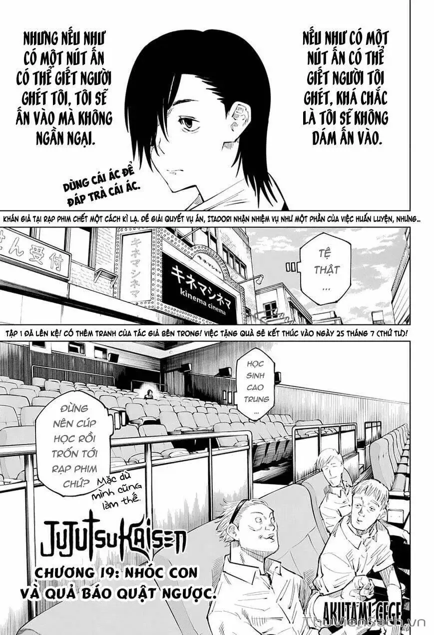 Truyện Tranh Chú Thuật Hồi Chiến - Jujutsu Kaisen trang 5