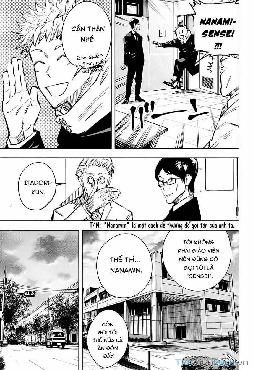 Truyện Tranh Chú Thuật Hồi Chiến - Jujutsu Kaisen trang 5