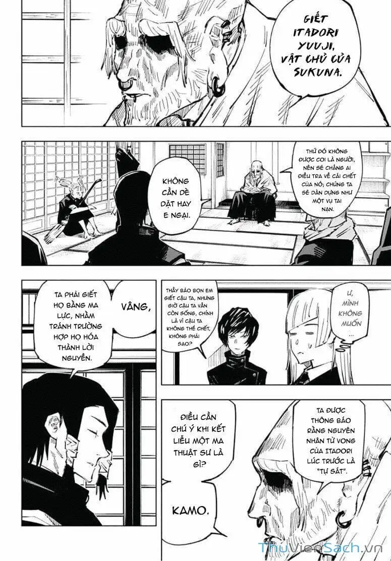 Truyện Tranh Chú Thuật Hồi Chiến - Jujutsu Kaisen trang 5