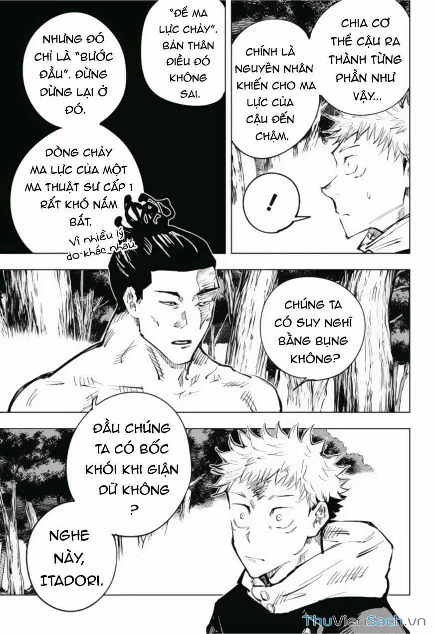 Truyện Tranh Chú Thuật Hồi Chiến - Jujutsu Kaisen trang 5