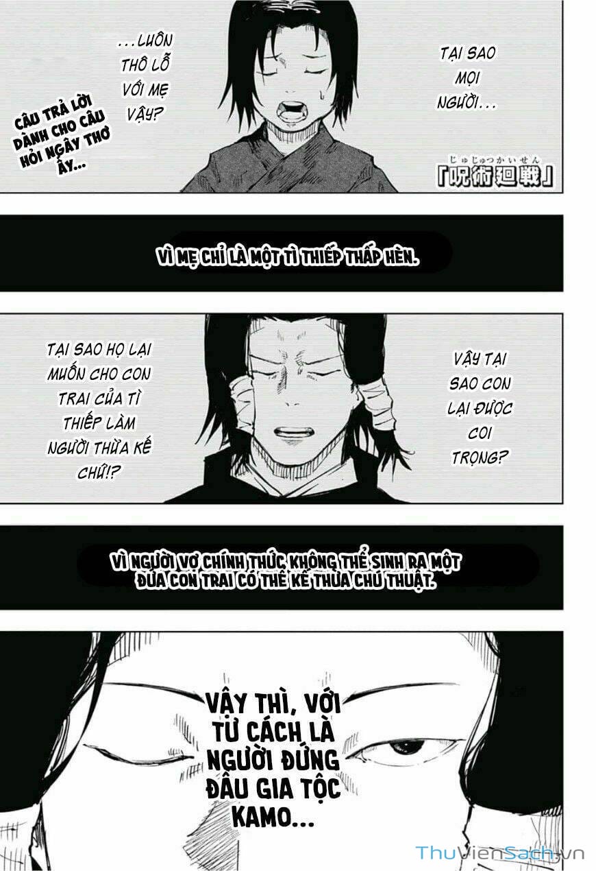 Truyện Tranh Chú Thuật Hồi Chiến - Jujutsu Kaisen trang 5