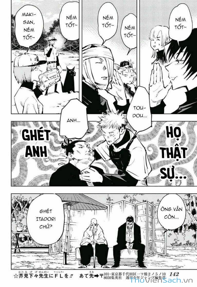 Truyện Tranh Chú Thuật Hồi Chiến - Jujutsu Kaisen trang 5