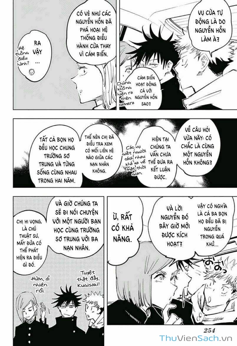Truyện Tranh Chú Thuật Hồi Chiến - Jujutsu Kaisen trang 5