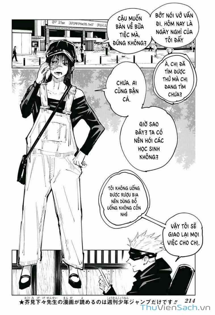 Truyện Tranh Chú Thuật Hồi Chiến - Jujutsu Kaisen trang 5