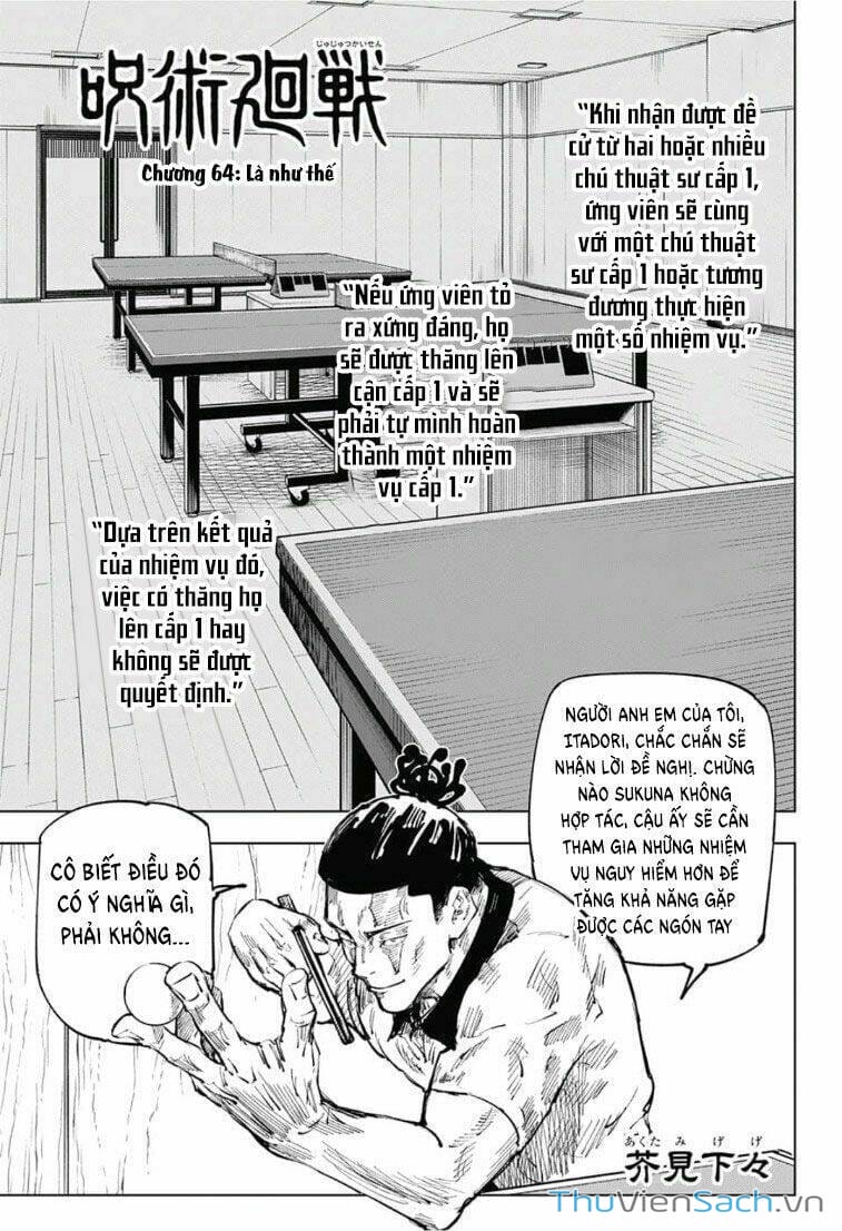 Truyện Tranh Chú Thuật Hồi Chiến - Jujutsu Kaisen trang 5