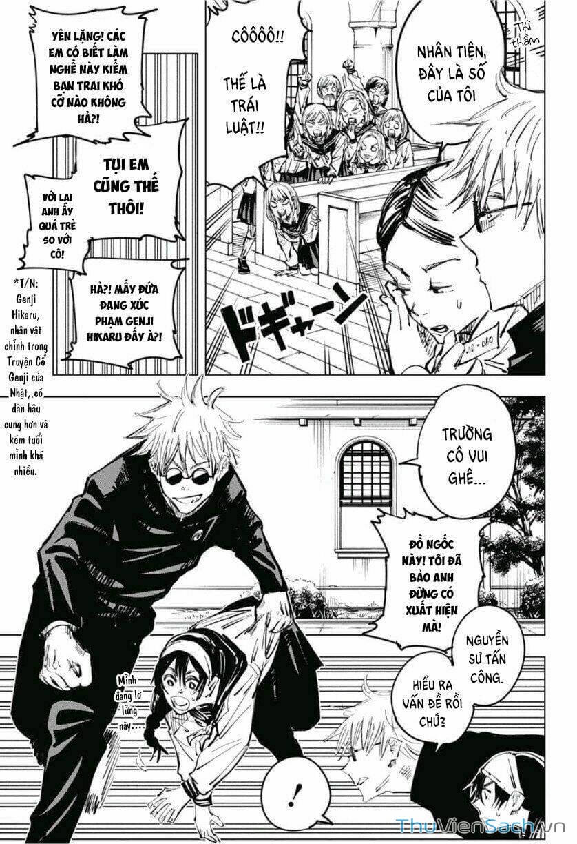 Truyện Tranh Chú Thuật Hồi Chiến - Jujutsu Kaisen trang 5