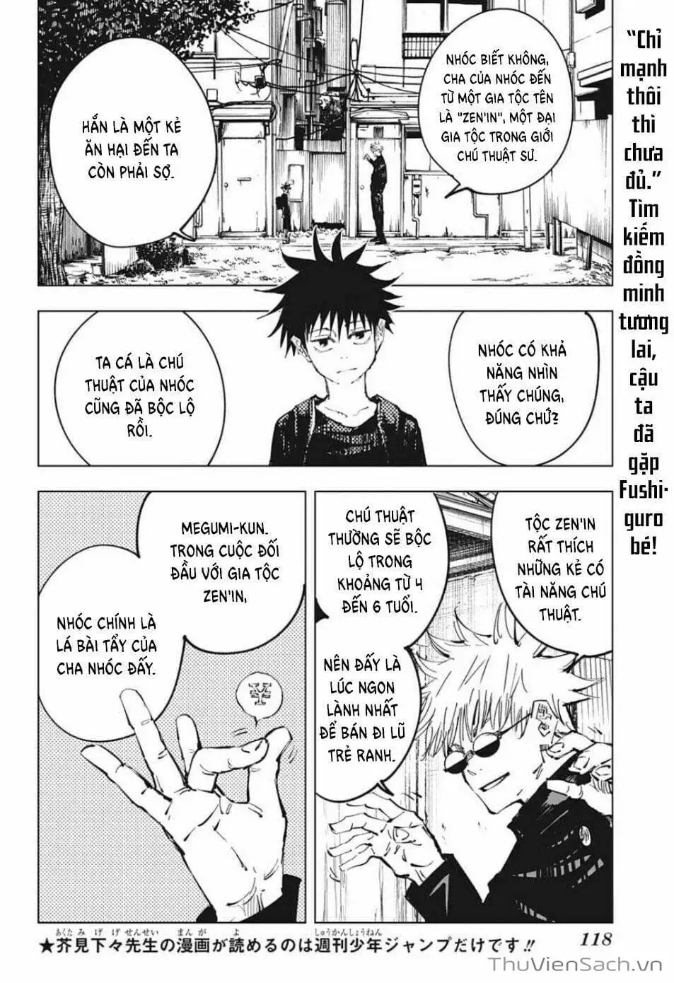 Truyện Tranh Chú Thuật Hồi Chiến - Jujutsu Kaisen trang 5