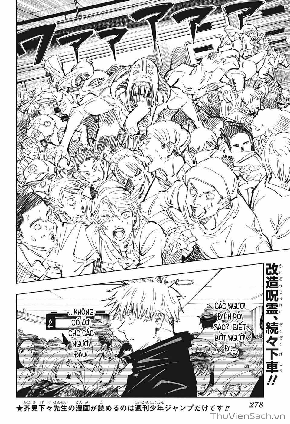 Truyện Tranh Chú Thuật Hồi Chiến - Jujutsu Kaisen trang 5