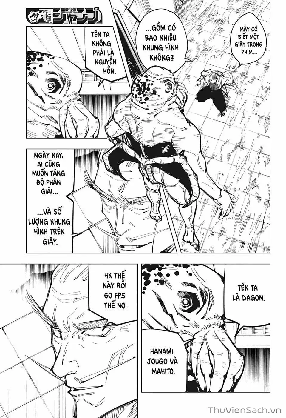 Truyện Tranh Chú Thuật Hồi Chiến - Jujutsu Kaisen trang 5