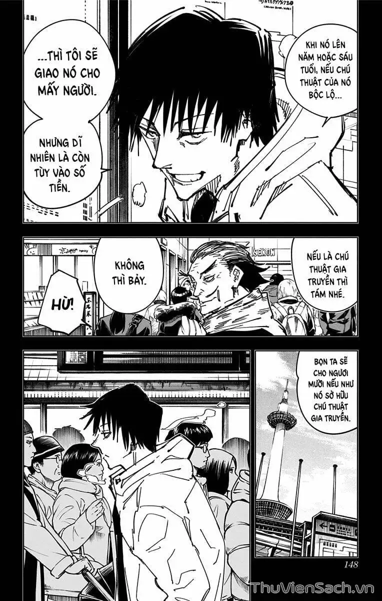 Truyện Tranh Chú Thuật Hồi Chiến - Jujutsu Kaisen trang 5