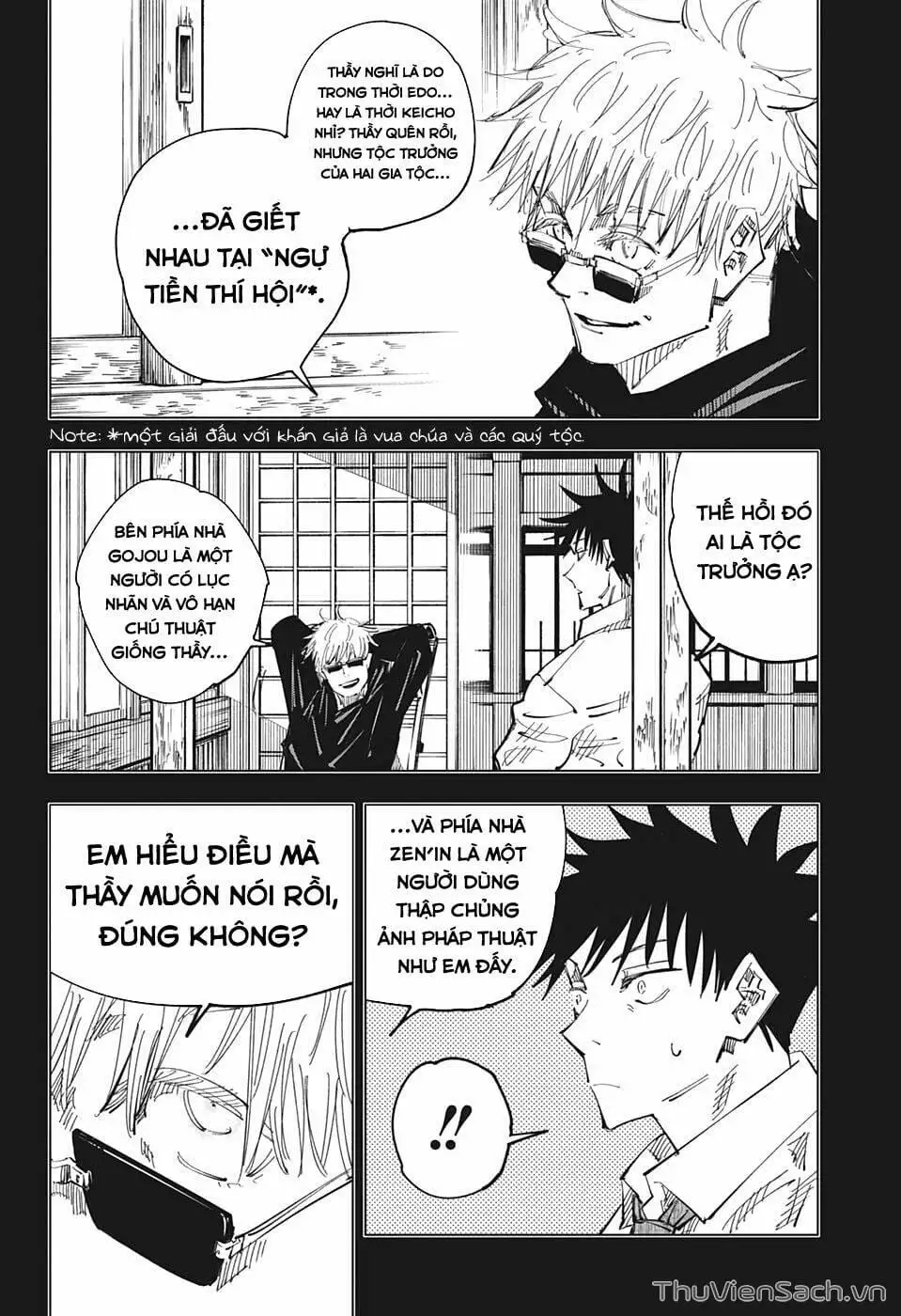 Truyện Tranh Chú Thuật Hồi Chiến - Jujutsu Kaisen trang 5