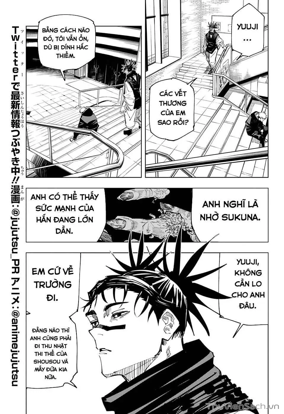 Truyện Tranh Chú Thuật Hồi Chiến - Jujutsu Kaisen trang 5