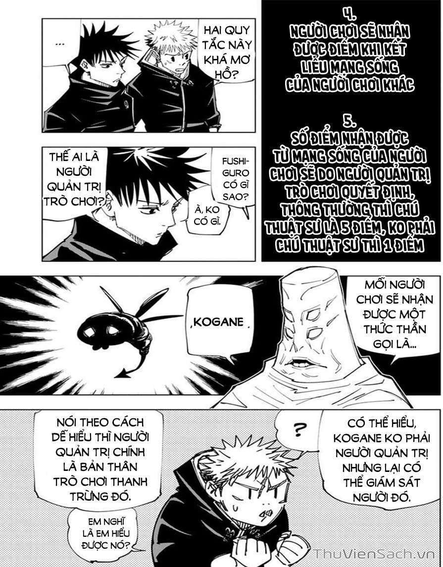 Truyện Tranh Chú Thuật Hồi Chiến - Jujutsu Kaisen trang 5
