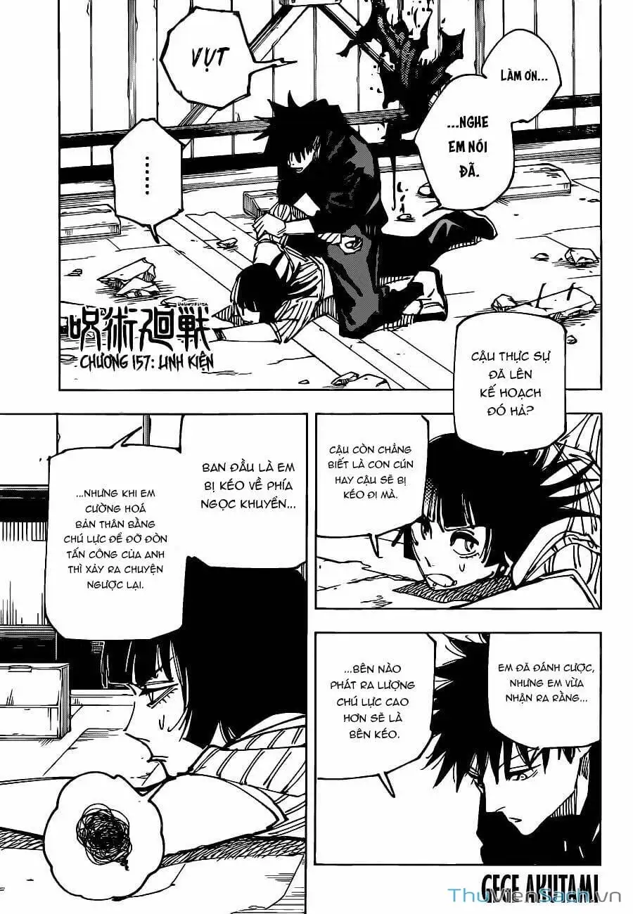 Truyện Tranh Chú Thuật Hồi Chiến - Jujutsu Kaisen trang 5