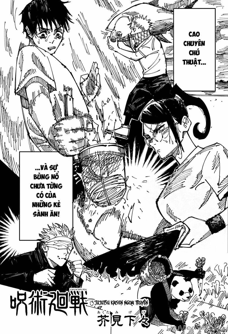 Truyện Tranh Chú Thuật Hồi Chiến - Jujutsu Kaisen trang 5