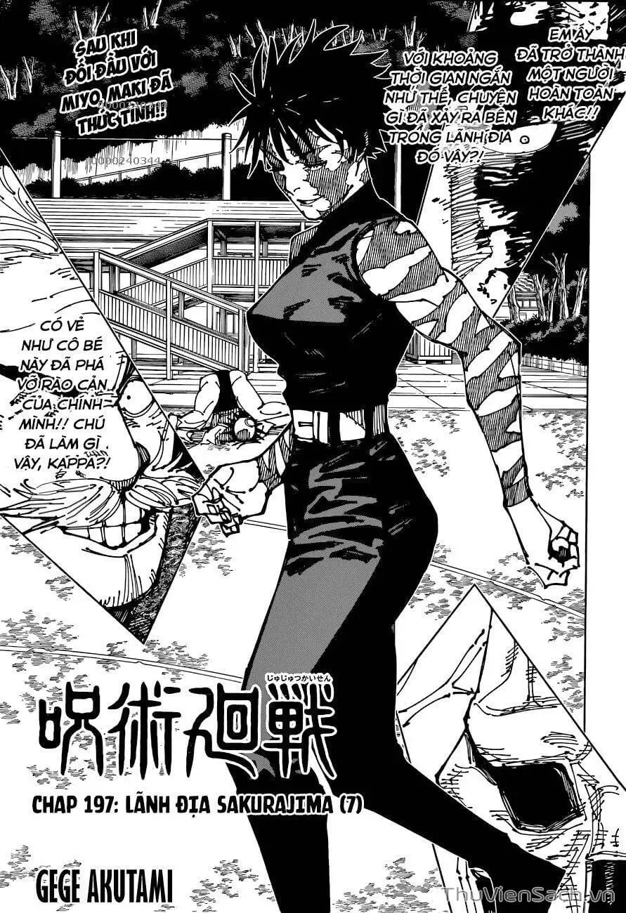 Truyện Tranh Chú Thuật Hồi Chiến - Jujutsu Kaisen trang 5