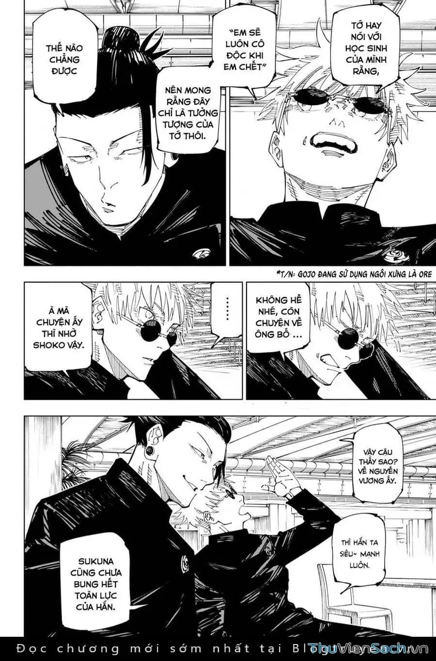 Truyện Tranh Chú Thuật Hồi Chiến - Jujutsu Kaisen trang 5