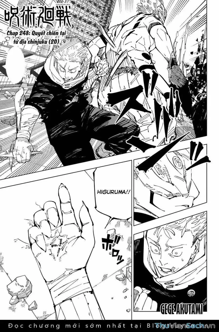 Truyện Tranh Chú Thuật Hồi Chiến - Jujutsu Kaisen trang 5