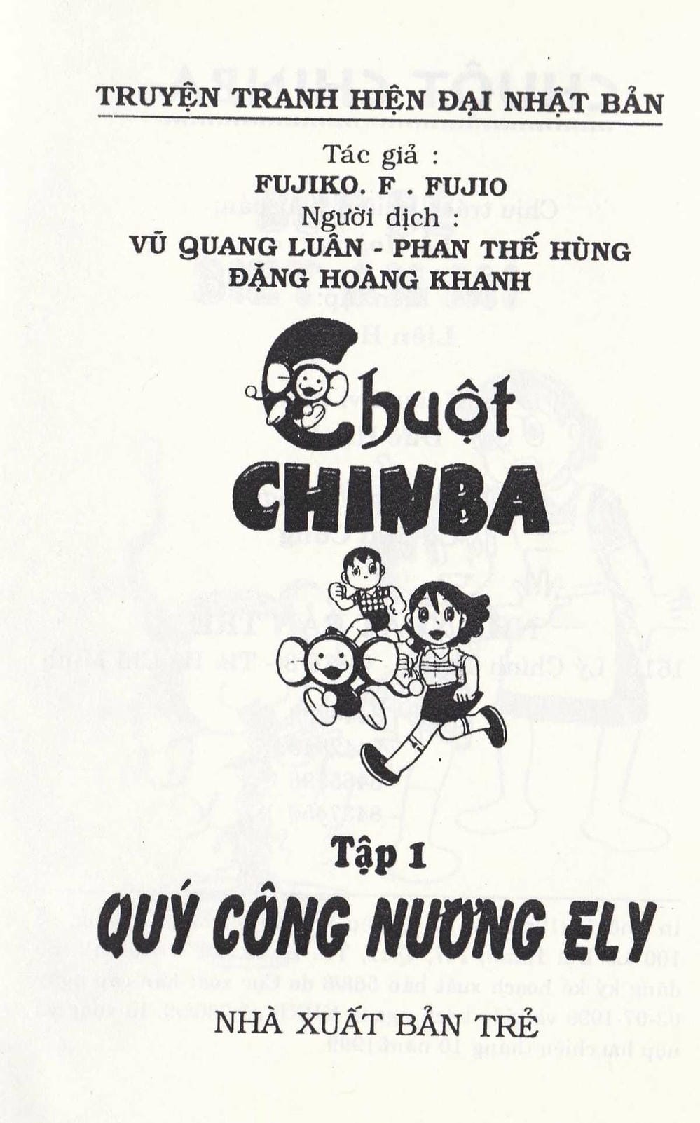 Truyện Tranh Chuột Chinpui - Doraemon trang 4