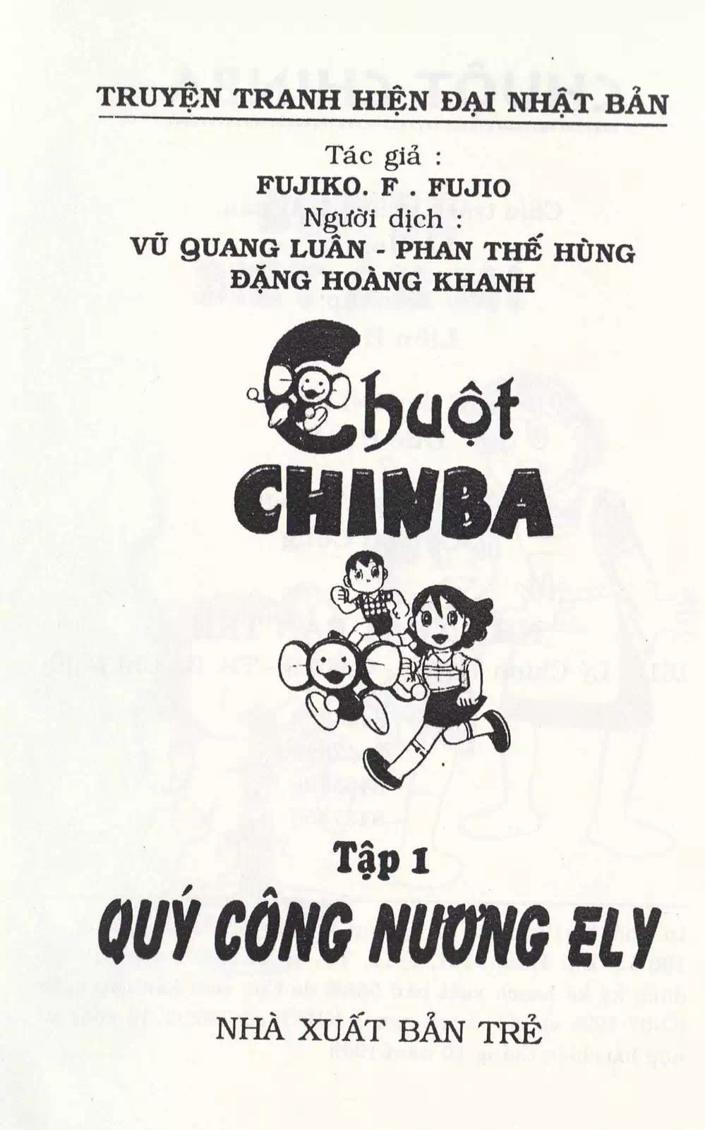 Truyện Tranh Chuột Chinpui - Doraemon trang 4