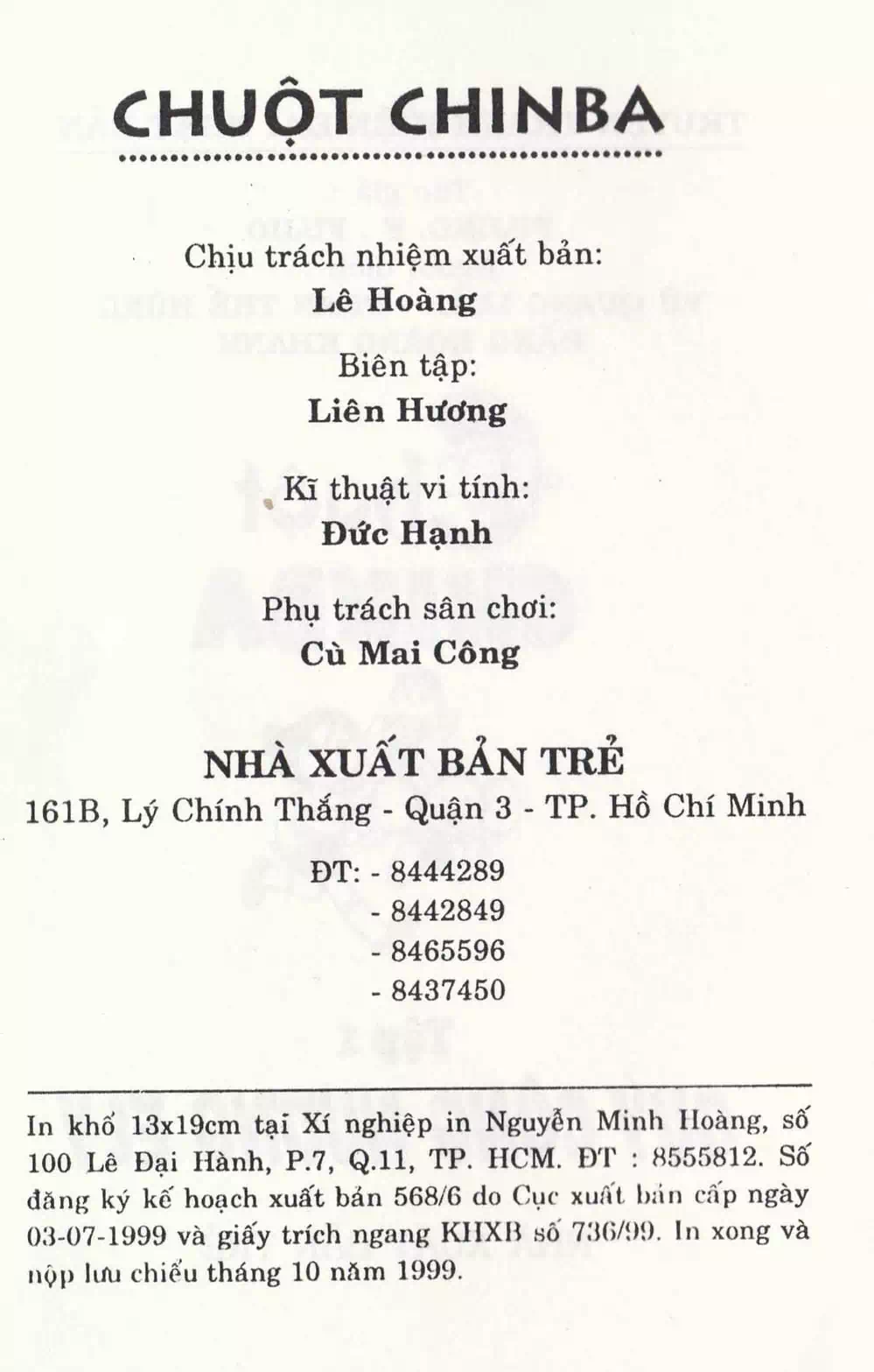 Truyện Tranh Chuột Chinpui - Doraemon trang 4