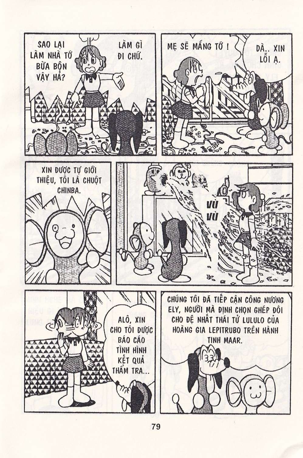 Truyện Tranh Chuột Chinpui - Doraemon trang 4