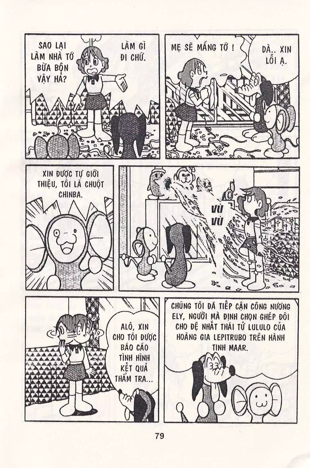 Truyện Tranh Chuột Chinpui - Doraemon trang 4