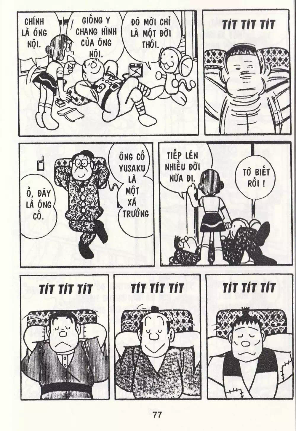 Truyện Tranh Chuột Chinpui - Doraemon trang 4