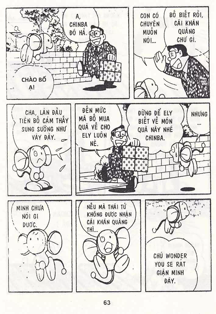 Truyện Tranh Chuột Chinpui - Doraemon trang 4