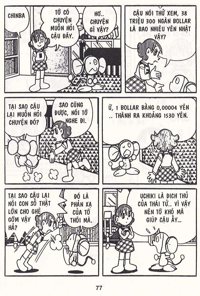 Truyện Tranh Chuột Chinpui - Doraemon trang 4