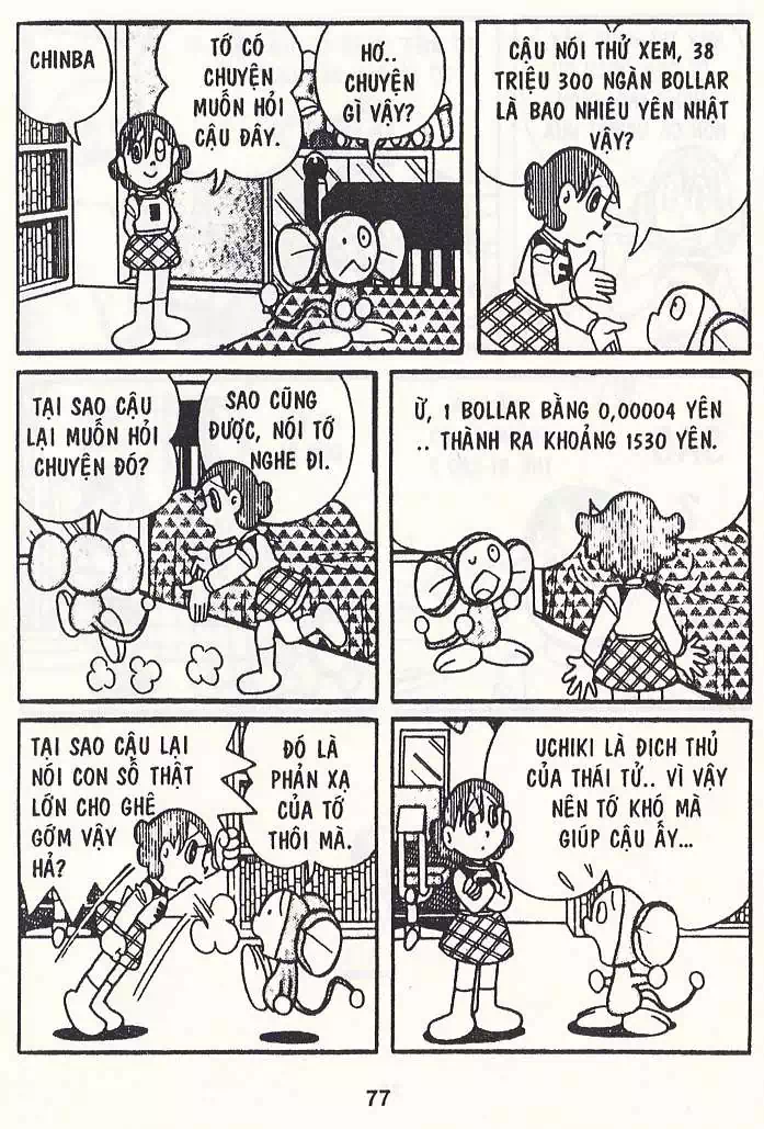 Truyện Tranh Chuột Chinpui - Doraemon trang 4