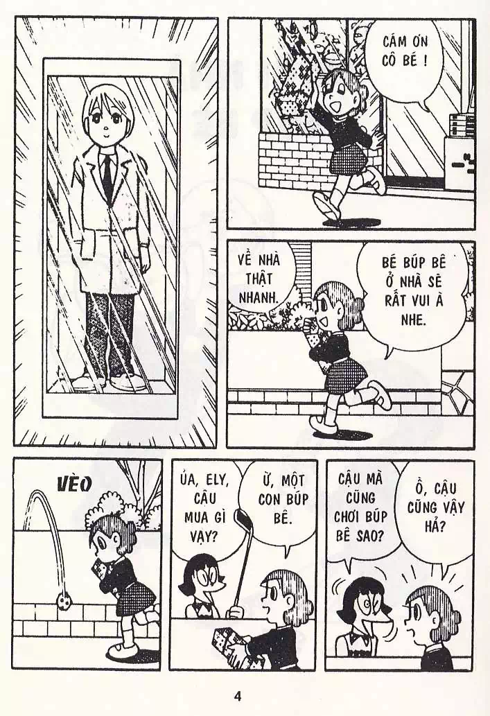 Truyện Tranh Chuột Chinpui - Doraemon trang 4