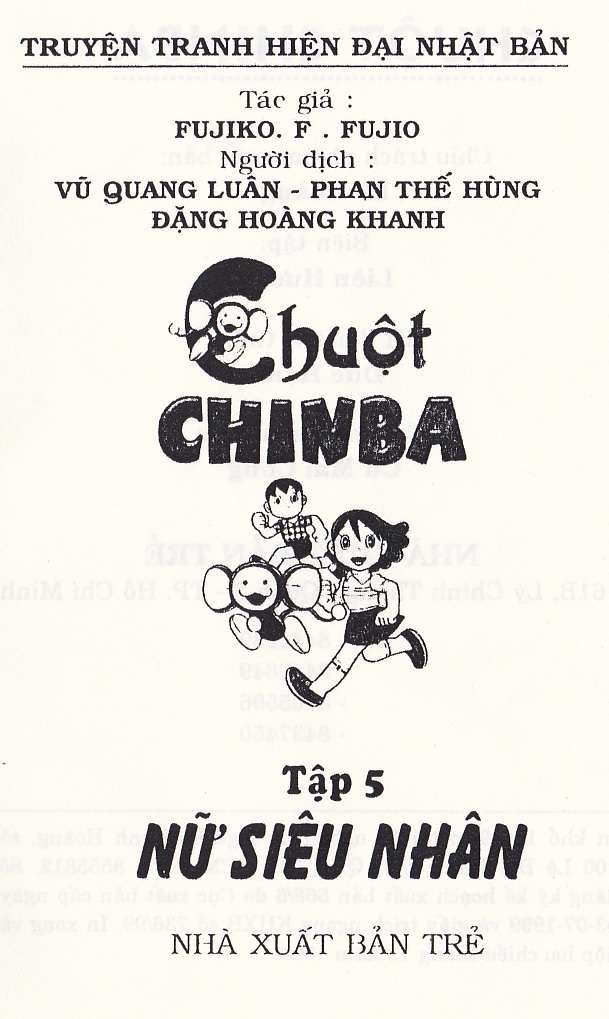 Truyện Tranh Chuột Chinpui - Doraemon trang 4