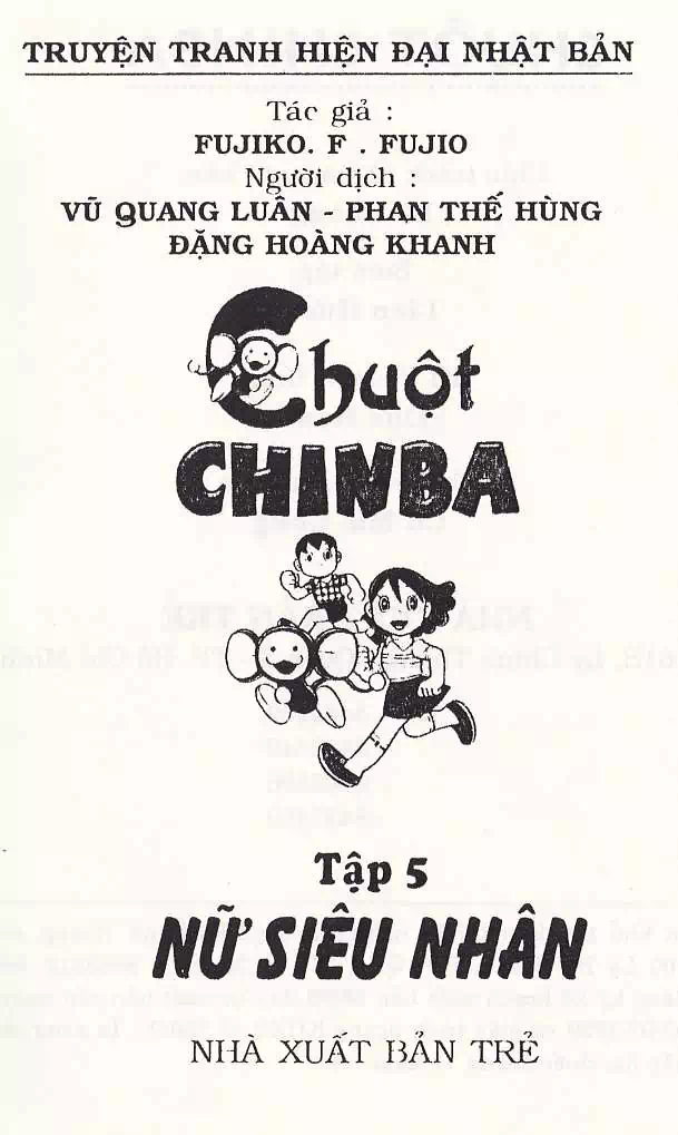 Truyện Tranh Chuột Chinpui - Doraemon trang 4