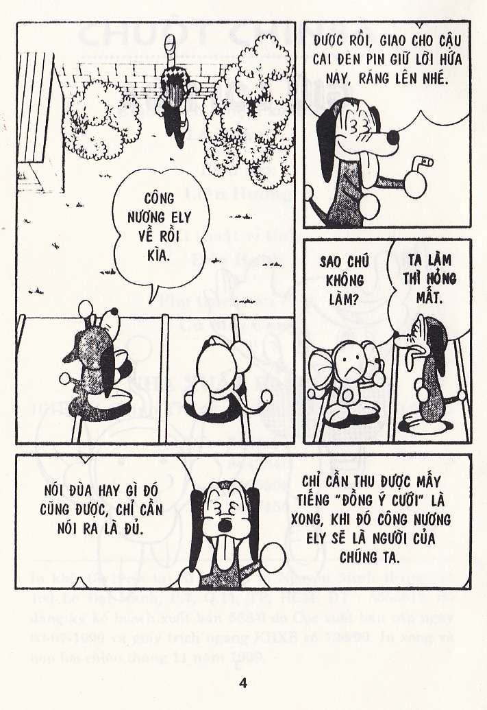 Truyện Tranh Chuột Chinpui - Doraemon trang 4