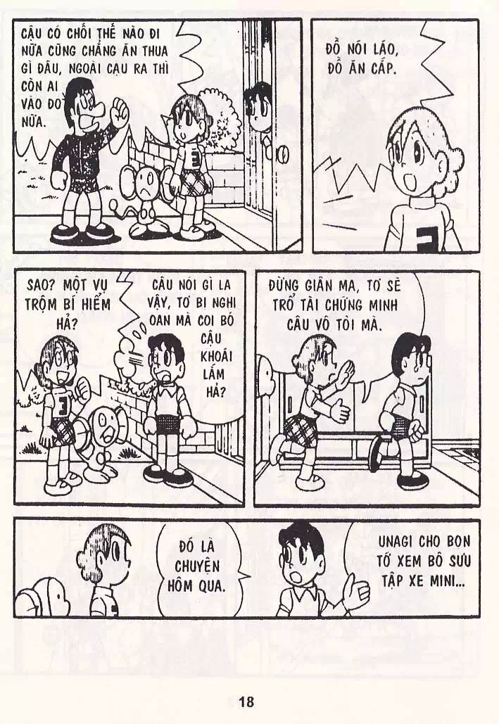 Truyện Tranh Chuột Chinpui - Doraemon trang 4