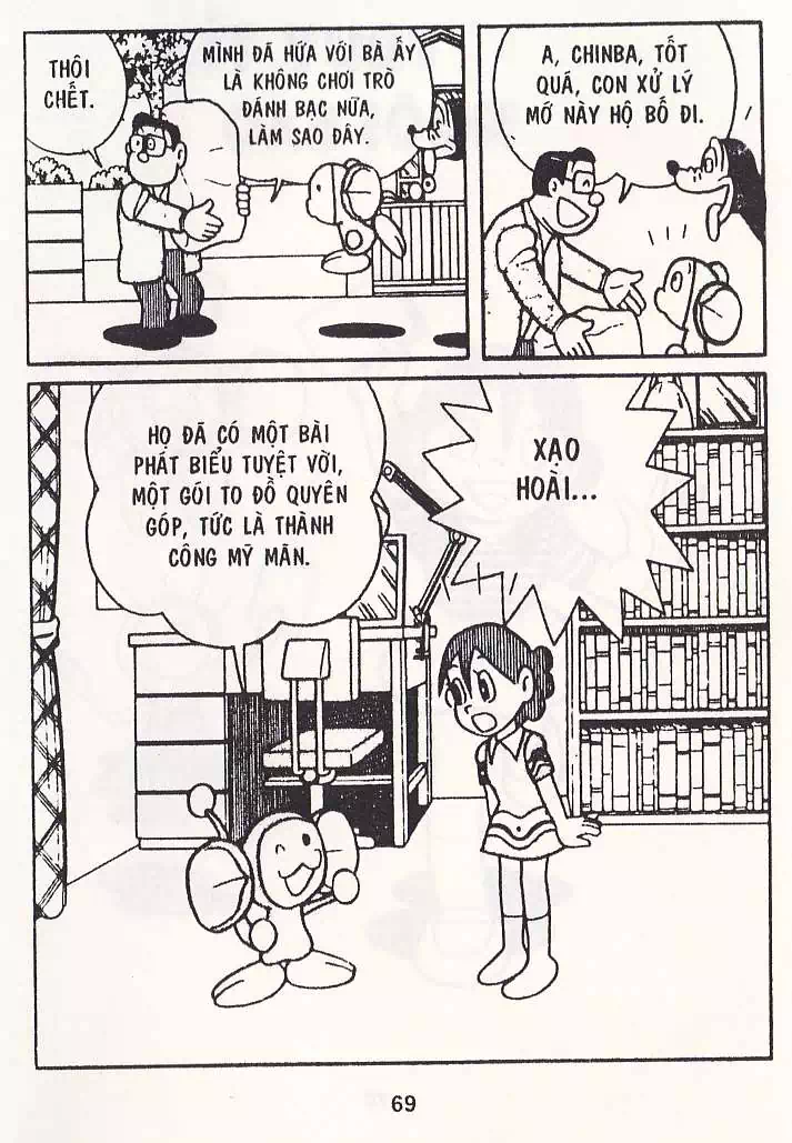 Truyện Tranh Chuột Chinpui - Doraemon trang 4