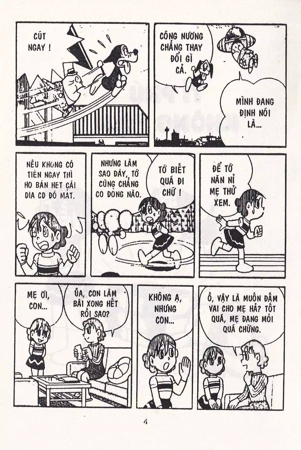 Truyện Tranh Chuột Chinpui - Doraemon trang 4