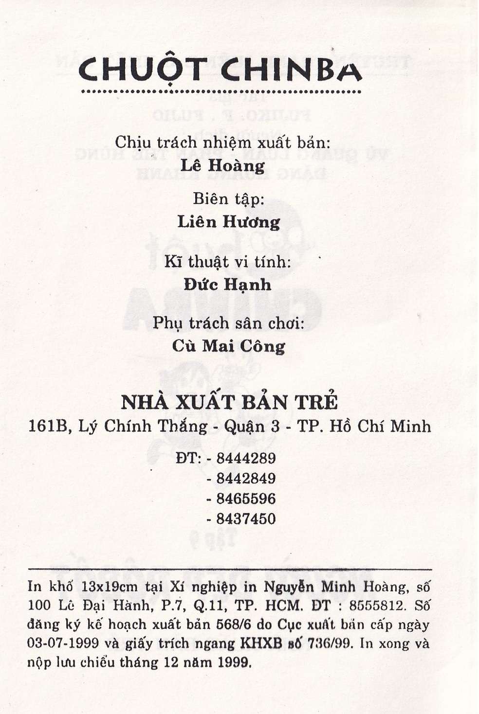 Truyện Tranh Chuột Chinpui - Doraemon trang 4